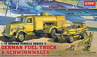 Наземний транспорт 2СВ, серія 3 "Заправник Tankwagen та БТР Schwimmwagen"