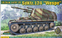 Німецька самохідно-артилерійська установка 10,5 cm LeFH - 18 SdKfz.124 "Wespe"