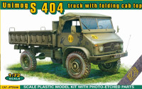 Вантажівка Unimog S 404 зі складним верхом кабіни