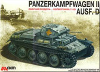 Panzer II Ausf.D German WWII light tank 