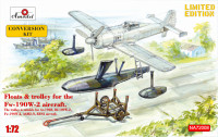 Поплавки та візок для винищувача Fw-190W-2