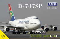 Авіалайнер Boeing 747SP (пластік AMP OvT)