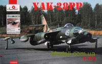 Радянський літак радіоелектронної боротьби Як-28ПП і книга в комплекті