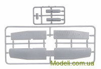 AMODEL 72187 Збірна модель літака: Яковлев Як-12A з лижним шасі