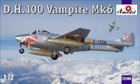 Винищувач D.H.100 Vampire Mk6 RAF