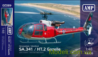 Багатоцільовий вертоліт SA.341 / HT.2 Gazelle Aerospatiale / Westland