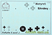 ARK Models 35007 Збірна модель 1:35 Т-II J