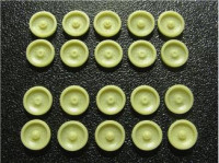 AR-AC7218 T-34 stamped roadwheels with perforated bracers (early 