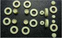 KrAZ-258 wheels correction set