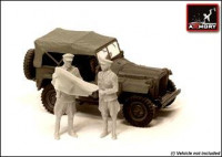 RKKA officers with map (WWII) 