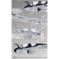 Authentic Decals Декалі Modern US NAVY EA-6B Prowler VAQ-135 "Black Ravens" Last Ride 