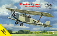 Hawker Cygnet з двигуном Anzani