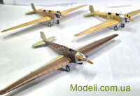 Avis 72054 Збірна модель Двомісний спортивний літак Messerschmitt M.23A