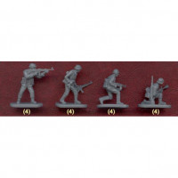 Caesar Miniatures WWII German Infantry (Late War) 