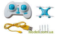Cheerson CX-10b Радіокерований квадрокоптер нано 2.4Ghz Cheerson CX-10 (синій)