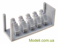 Combrig GP352101 Смоляна модель 1:350 Вантажівка США Studebaker US6, 1941 р. (5 шт.)