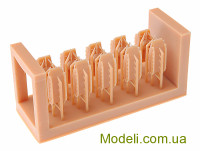 Combrig GP703301 Смоляна модель 1:700 Радянський/Російський танк-амфібія ПТ-76Б, 1971 р. (10 шт.)