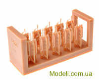 Combrig GP703302 Смоляна модель 1:700 Радянський/Російський основний бойовий танк Т-55А, 1958 р. (10 шт.)