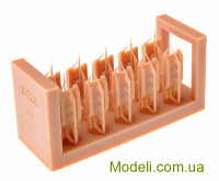 Combrig GP703303 Смоляна модель 1:700 Радянський/Російський основний бойовий танк Т-72А, 1973 р. (10 шт.)