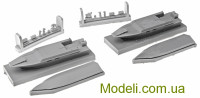 Combrig 35104WL-FH Смоляна модель 1/350 катер проекту 02510, 2014 г. (Повна і по ватерлінію версія корпусу), 2шт.