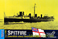 Есмінець HMS "Spitfire" (Swordfish-class), 1895 р.
