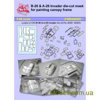 Маска для моделі літака B-26 (ICM)