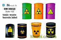 Декаль: Етикетки на бочки з токсичними відходами