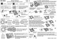 DAN models 48539 Шаблон японської маски Хіномару
