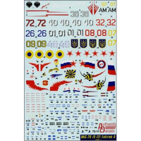 Mig-29 9-12 Fulcrum A decal, part I.