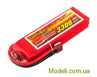 Аккумулятор Dinogy Li-Pol 3300mAh 14.8V 4S 30C 26x43x142мм T-Plug