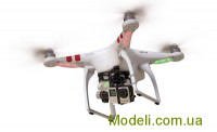 Квадрокоптер DJI Phantom 2 V2.0 H4-3D Edition з підвісом Zenmuse H4-3D для камер GoPro
