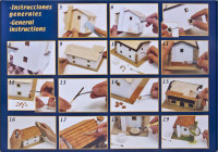 DomusKits Збірна модель будиночка з кераміки PALACETE/Small Palace