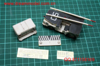 DreamModel USN Carrier Tractor (New Short Version) Including Tow bar, Wheel chock