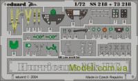 Фототравлення 1/72 Харрiкейн Mk.IIc (кольорова, рекомендовано для Revell)