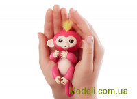 Happy Monkey SSE-HM-Pink Ручная обезьянка на батарейках Happy Monkey інтерактивна (рожева)