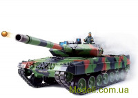 Heng Long HL3889-1PRO Радіокерована модель танка 2.4GHz 1:16 Heng Long Leopard II A6 в металі з пневмо-гарматой і димом