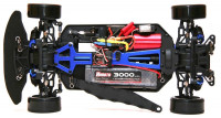 HIMOTO HI4123BLr Радіокерований Дрифт Himoto DRIFT TC HI4123BL 2.4GHz з безколекторним двигуном (червоний)