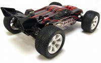 HIMOTO MegaE8XTLr Радіокерований Траггі Himoto Ziege Brushless 2.4GHz з безколекторним двигуном (червоний)