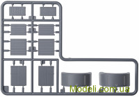 IBG Models 35053 Масштабна модель 1:35 Італійський вантажний автомобіль "3Ro" зі 100 мм гаубицею 100/17