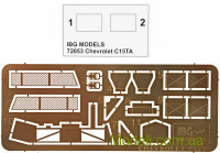 IBG Models 72053 Збірна модель 1:72 Бронеавтомобіль "Chevrolet C15TA"