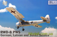 Навчально-тренувальний літак RWD-8 PWS (німецько-латвійська та радянська служба)