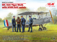 DH. 82А Tiger Moth з кадетами RAF