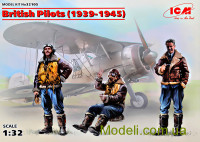 Пілоти ВПС Великобританії (1939-1945) (3 фігурки)