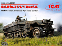 Німецький бронетранспортер Sd.Kfz.251 / 1 Ausf. A, ІІ СВ