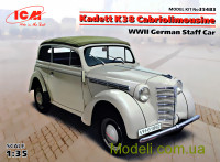 Німецький штатний автомобіль Kadett K38 Cabriolimousine, 2СВ