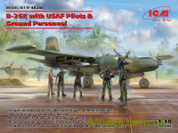 B-26K з американськими пілотами та техніками
