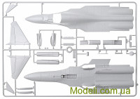ITALERI 0059 Збірна модель літака Сухой Су-34