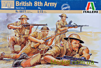 8-а армія Британії, Друга Світова війна