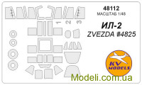 Маска для моделі літака  ІЛ-2 (Zvezda)