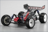 Kyosho 1 / 10 EP 4WD r / s Lazer ZX-5 Type 1 Red / Gray на шасі LA5RS Lazer 5 Ready Set
